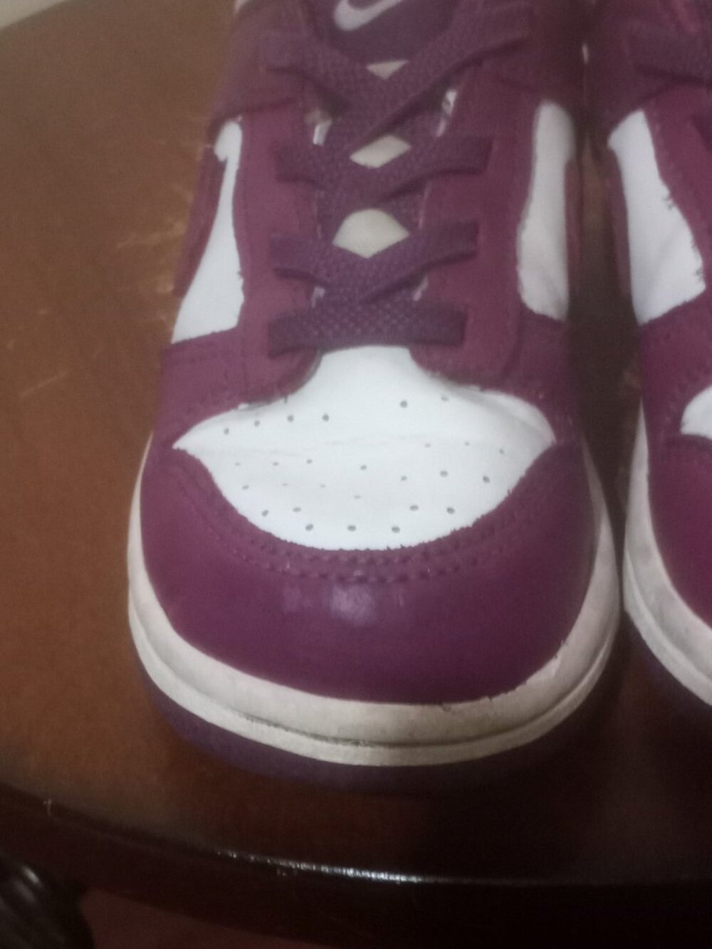 Nike Dunk Low Viotech Purple Sneakers Kids Toddler Size 9C (FB9107-110) - Picture 7 of 12